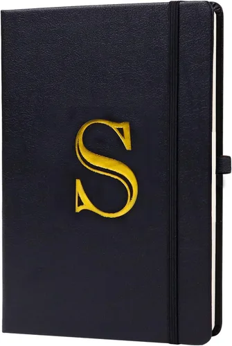 Vista 32 de Cuaderno de negocios para hombres y mujeres, cuaderno A5 con A-Z, cuaderno de papel de escritura de doble cara con divisores, diario de viaje