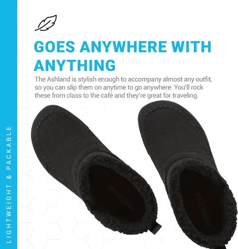 Vista 6 de Xero Shoes Ashland Womens Fall Boots, Vegan Casual Boots with a Soft Hemp Upper and a Cozy Faux Shearling Collar