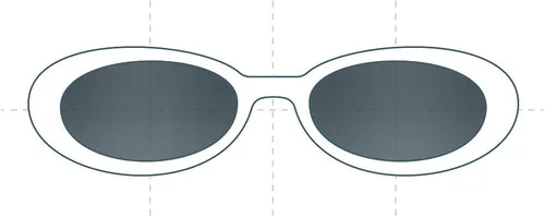 Vista 2 de Replacement Sunglass Lenses Compatible with Unbranded Unidentified 46mm Frames
