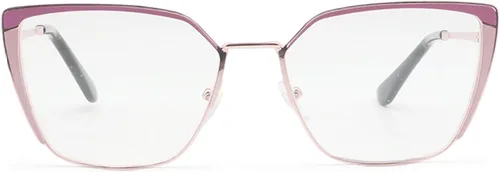 Vista 10 de Gafas de lectura con marco de metal de gran tamaño para mujer, diseño de ojo de gato a la moda