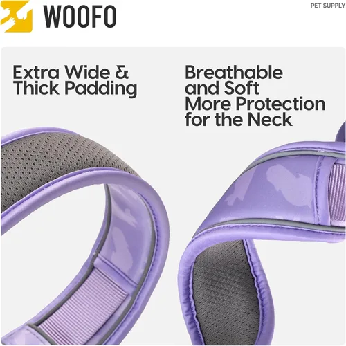 Vista 4 de Collar Premium para Perros Súper Ajustable para Todas las Razas, Hebilla de Liberación Rápida Acolchado Extra Suave y Ensanchado y Diseño