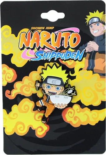 Vista 2 de Naruto Shippuden Naruto Uzumaki con cuenco de ramen esmaltado
