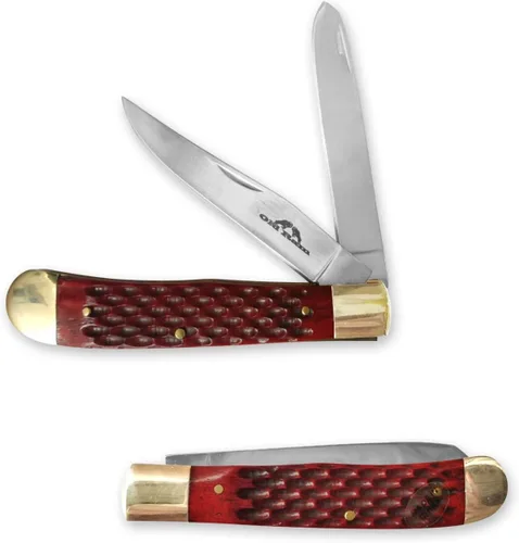 Vista 8 de Collection Everyday Carry - Cuchillo de bolsillo plegable manual con mango de resina suave (5118 USA)