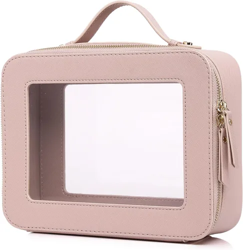 Vista 50 de Bolsa de maquillaje transparente (negro L)