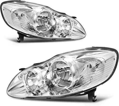 Vista 14 de oEdRo Switchback - Conjunto de faros delanteros LED compatibles con Accord 2003 2004 2005 2006 2007 DRL, par de repuesto con carcasa negra