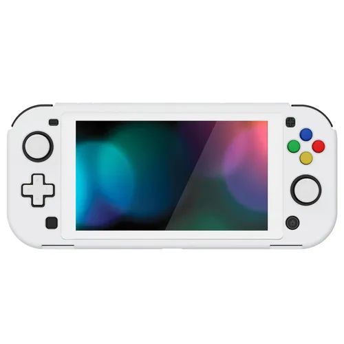 Vista 113 de PlayVital ZealProtect Protective Case for Nintendo Switch Lite, Ergomomic Grip Hard Cover - Durable Shock-absorbent Shock-Absorption Anti-Scratch