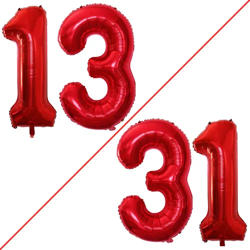 Vista 322 de Goer, conjunto de globos de papel aluminio para decoraciones de cumpleaños, globos de las letras de feliz cumpleaños y de números Oro