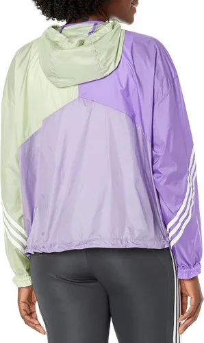 Vista 2 de adidas Viento regular para mujer con espalda al deporte Wind.rdy Anorak