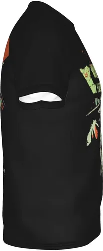 Vista 4 de Anime Angels-of-Death T-Shirt Boy's Fashion Round Neck Cotton Shirts Summer Short Sleeve Tee
