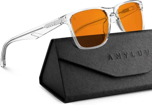 Vista 16 de ANYLUV Blue Light Glasses for Women & Men, Stylish Blue Light Blocking Glasses, Eyes Protection & Anti Eyestrain Eyewear