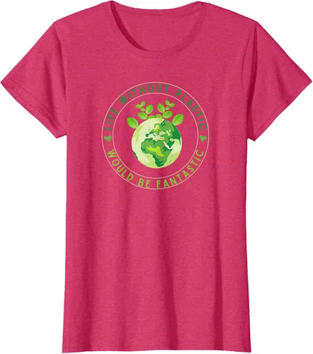 Vista 9 de Life Without Plastic Ecology Planet Original Vegan Gift T-Shirt