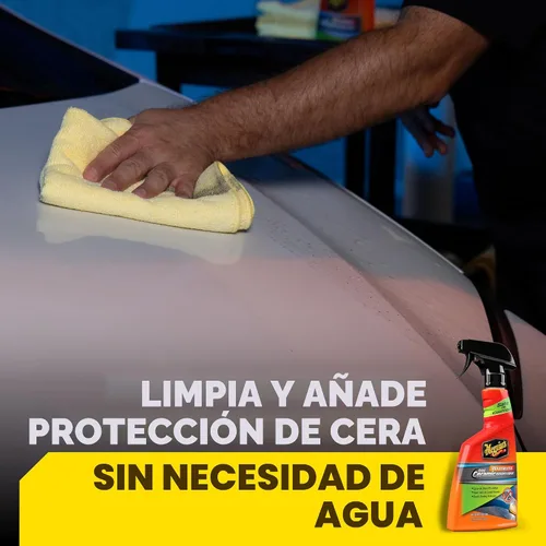 Vista 2 de Meguiar's Lavado y cera sin agua de cerámica híbrida, 24 onzas