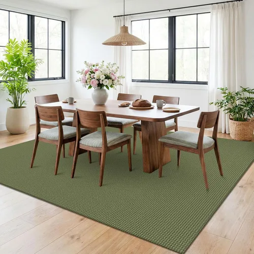 Vista 14 de KOZYFLY - Tapete para puerta de interior, lavable, pequeña, antideslizante, con respaldo de goma, felpudo de algodón para el hogar, color negro