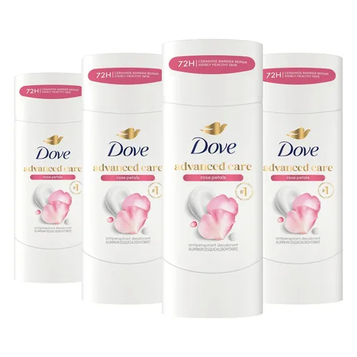 Vista 18 de Dove Advanced Care - Desodorante antitranspirante para mujer, Cool Essentials 72 horas, protección contra el sudor y el olor, 2.6 onzas