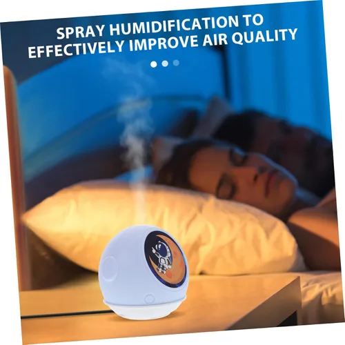 Vista 8 de Alipis Humidificador de niebla fría para niños y niñas, para dormitorio, coche, mini humidificador de escritorio, viaje