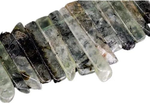Vista 14 de Cuentas de cristal de amatista natural, tira plana irregular, cuentas sueltas de palo para hacer joyas, cristal curativo, pulido o crudo en la parte