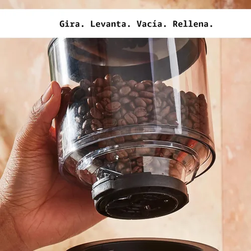 Vista 6 de KitchenAid Molinillo para café, de rebaba - KCG8433 - Negro Mate