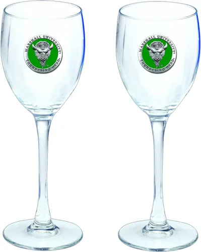 Vista 12 de Heritage Pewter Copas de vidrio de Arkansas, juego de 2, copas de vino de copa de 12 onzas, vidrio de peltre elaborado por expertos