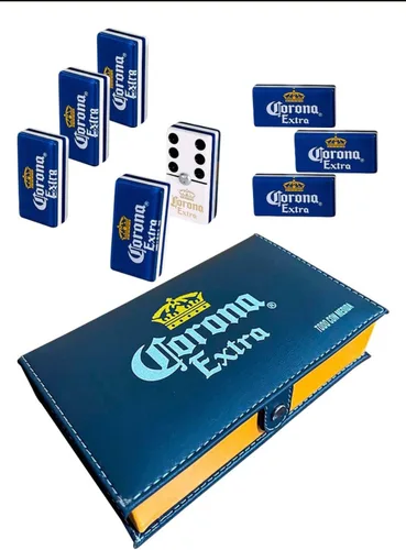 Vista 2 de Trujillo Domino Corona Hecho en Mexico * Tamaño Jumbo : 2" x 1" x .5" * 100% Acrílico