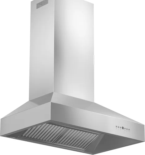 Vista 3 de Z Line 455-30 Z Line 900 campana extractora de pared con CFM, Acero inoxidable