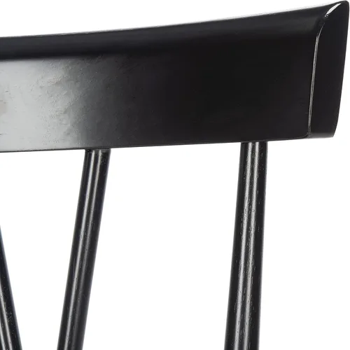 Vista 4 de SAFAVIEH Home Collection Friar Farmhouse DCH1401A-SET2 - Silla de comedor con eje negro