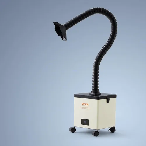 Vista 8 de VEVOR Extractor de humos de soldadura, extractor de humo de soldadura de 100 W con filtros de 3 etapas, absorbente de humo de succión fuerte de 240