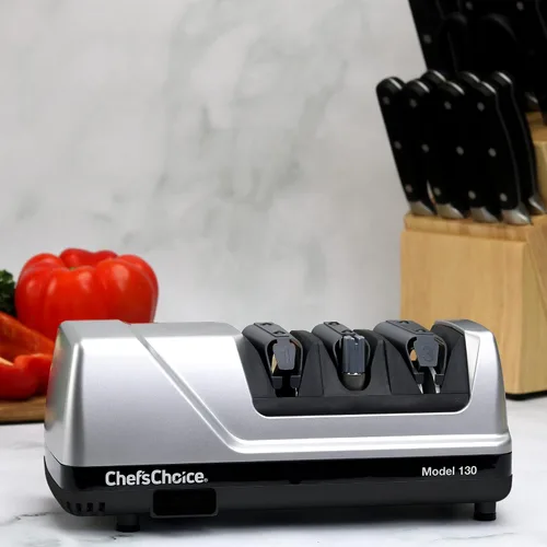 Vista 4 de Chef'sChoice - Afiladores de cuchillos eléctricos profesionales con abrasivos de diamante 100% y guías de ángulo de precisión para cuchillos