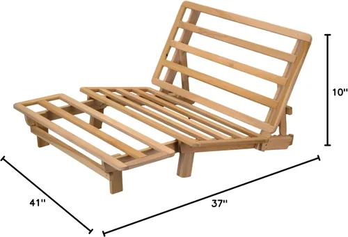 Vista 8 de Sofá cama triple - marco únicamente, Madera, Madera clara