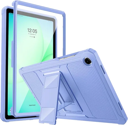 Vista 22 de MoKo Funda para Samsung Galaxy Tab A9 Plus/A9+ de 11 pulgadas 2023, a prueba de golpes de cuerpo completo resistente con protector de pantalla