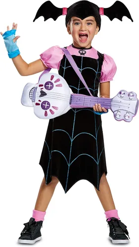Vista 2 de Disfraz clásico de Disney Vampirina para niñas Multi
