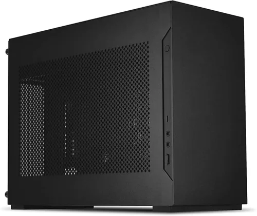 Vista 9 de Lian Li A3-26.3L Micro Factor de Forma Chasis - Panel Frontal y Lateral de Vidrio Templado de Madera - Soporta AIO de 360mm-Diseño Modular