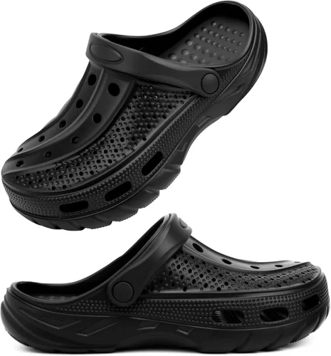 Vista 20 de INMINPIN - Zuecos ortopédicos para mujeres y hombres, con soporte de arco, zapatos de jardín, sandalias con fascitis plantar y plantillas de pies