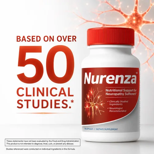Vista 5 de Vita Sciences Suplemento de neuropatía Nurenza para la salud nerviosa y reparación rápida. Forma natural R-ALA 40x Fuerza con vitaminas