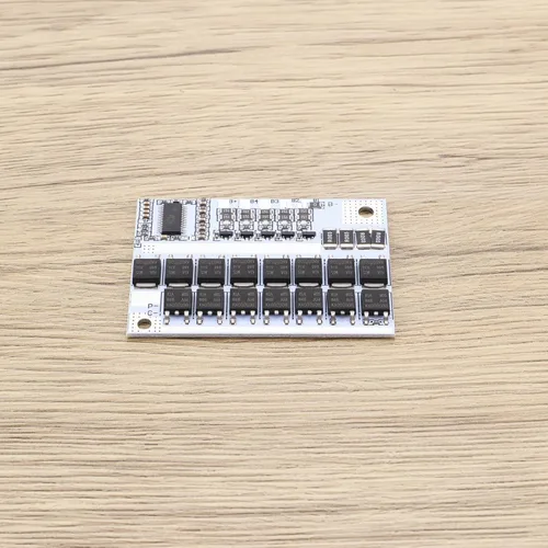 Vista 6 de Create idea 2 unids 4S BMS 100A 3.7 V Li-ion batería equilibrio placa de circuito módulo de placa de carga de batería placa de protección de batería