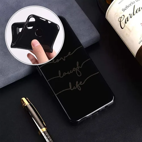 Vista 2 de WM92 - Funda para Samsung Galaxy S22 Ultra (6.8 pulgadas), con 1 protector de pantalla de vidrio templado, cubierta de silicona suave negra