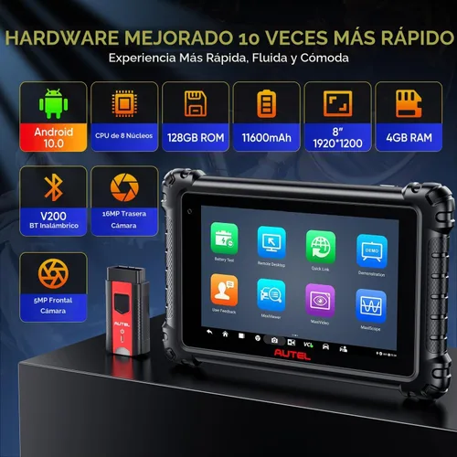 Vista 9 de Autel Escáner MaxiSYS MS906 PRO, 2026 MS906PRO V2.0 Igual que MS906 MAX, Herramienta de Escaneo de Diagnóstico Bidireccional de más de 3000