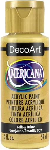 Vista 3 de DecoArt Americana - Pintura acrílica, 2 onzas, crema de plátano