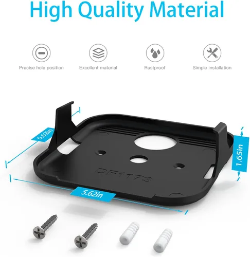Vista 5 de HOLACA Soporte de pared para Wyze Wi-Fi 6E Mesh Router Pro Soporte de montaje en pared de fácil instalación