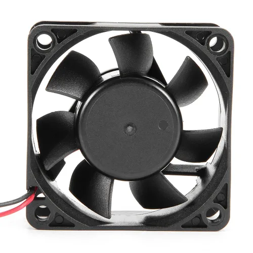 Vista 4 de uxcell Ventilador de refrigeración de 2.362 in x 2.362 in x 0.984 in 12 V CC de larga vida con rodamientos de bolas dobles para PC