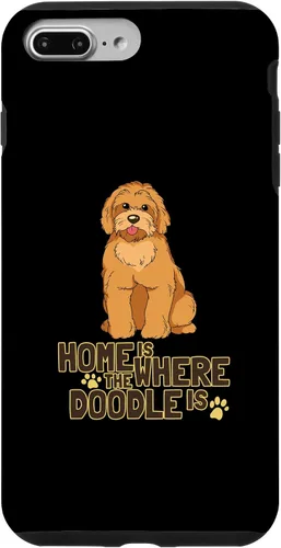 Vista 11 de Funda dorada para iPhone 11 Goldendoodle Dood Funny Doodle Dog