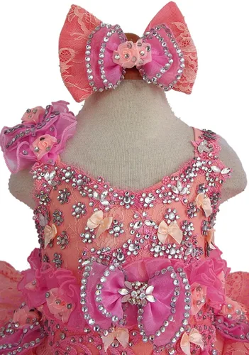 Vista 3 de Jenniferwu Vestidos hechos a mano, vestidos de cumpleaños, vestido de princesa para niñas