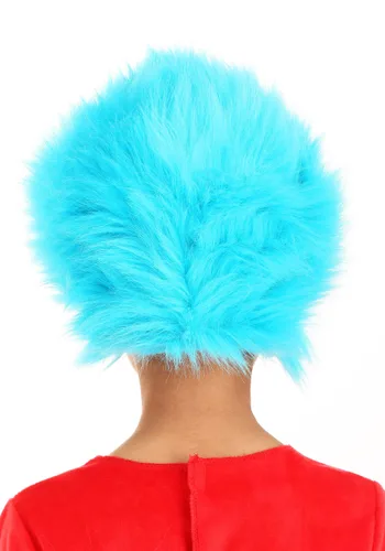 Vista 3 de Peluca Thing 1 & 2 para Niños Multicolor