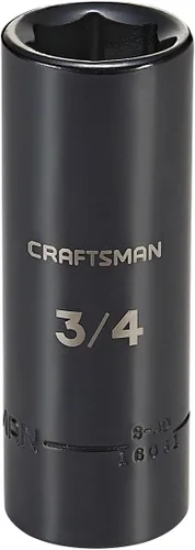 Vista 7 de CRAFTSMAN Llave de carraca de impacto profundo, SAE, de 1/2 pulgada de transmisión, 1 pulgada (CMMT15984)
