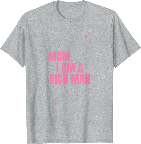Vista 8 de Mamá, soy un hombre rico camiseta