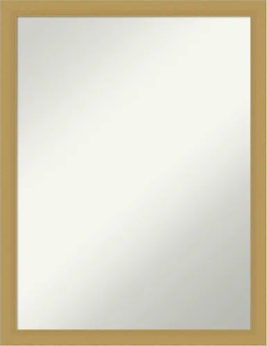 Vista 33 de Amanti Art Espejo de pared, elegante espejo con marco de miel cepillada para decoración de pared o uso como espejo de baño para sobre el fregadero