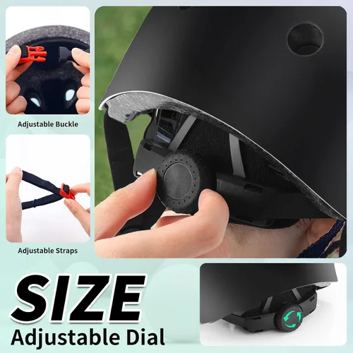 Vista 3 de Kids Bike Helmet and Pad Set for Girls Boys Ages 2-3-5-8-14, Adjustable Toddler Youth Helmet with Knee & Elbow Pads for Bicycle, Skating, Scooter