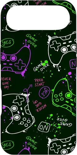 Vista 27 de Awesome Video Game Controller Gamer Boys Gaming Gift Case for iPhone 17