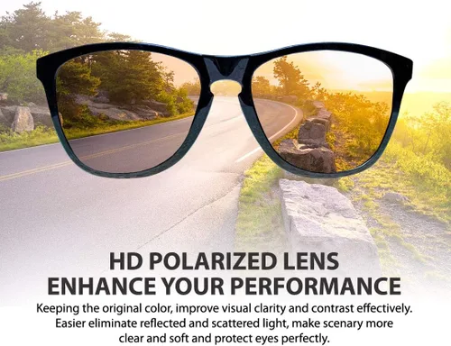 Vista 6 de Lentes de repuesto polarizadas multicolor para Oakley Half Jacket 2.0 XL