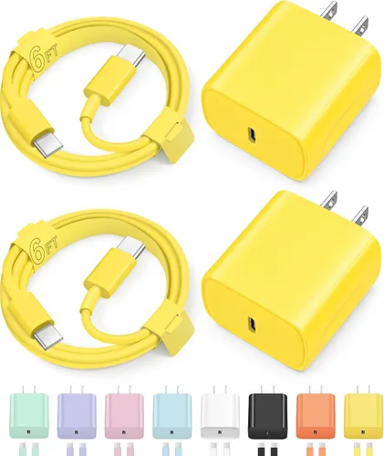 Vista 39 de Cargador de carga rápida USB C de 3 pies para iPhone 17, 16, 15, carga rápida, paquete de 2 unidades para iPhone 17/17 Plus/17 Pro/17 Pro Max/iPhone