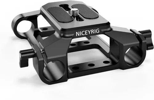 Vista 9 de NICEYRIG Placa base LWS de 0.591 in para cámara sin espejo DSLR Video Rig